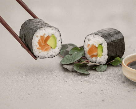 Shake-Avocado Maki (6 Stk.)