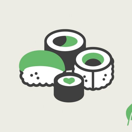 Barfuesser Classic Mix Sushiplatte vegan