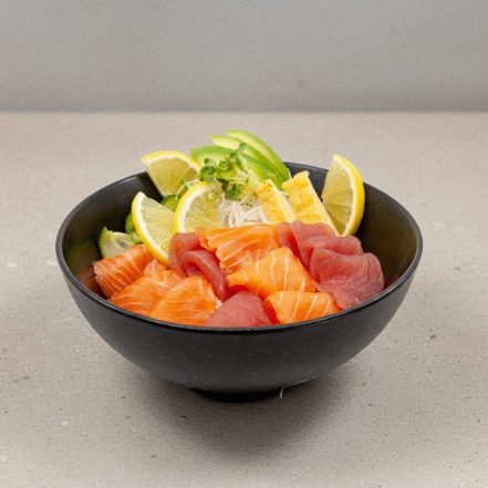 Barfüsser Donburi Tekkadon Shakedon