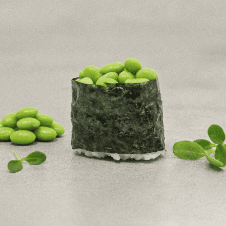 Barfüsser Edamame Gunkanmaki