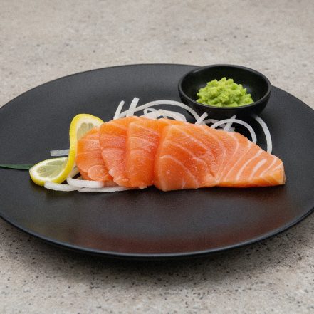 Barfüsser Lachs Sashimi