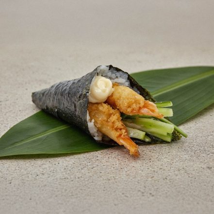 Barfüsser Shrimp Tempura Temaki