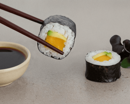 Mango-Avocado Maki (6 Stk.)