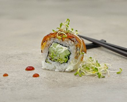 Unagi & Sprouts Roll (8 Stk.)