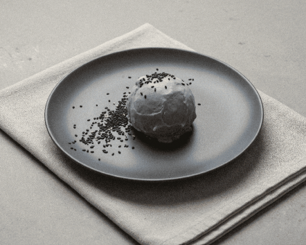 Sesam schwarz Ice Cream